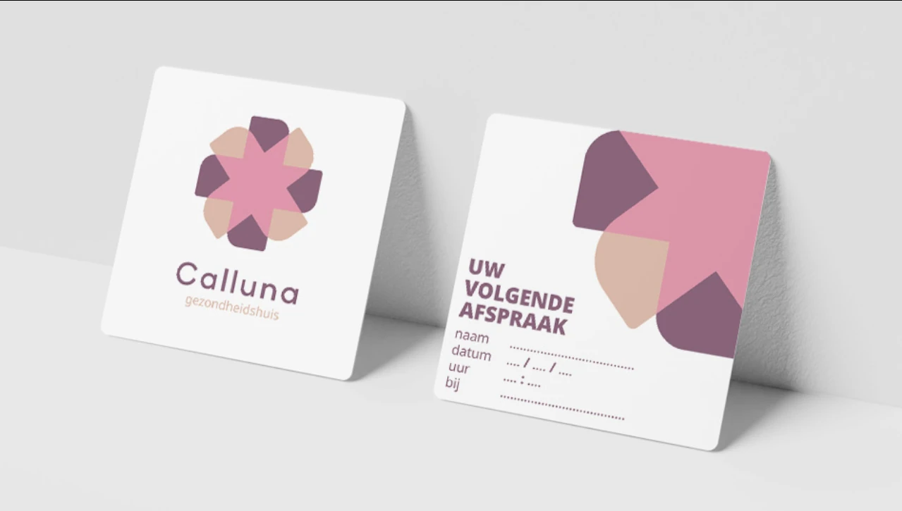 Case Calluna Afspraakkaart